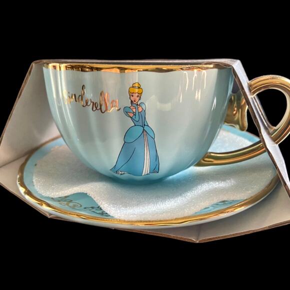 Disney Princess Cinderella Tea Cup and Saucer New - Picture 7 of 7